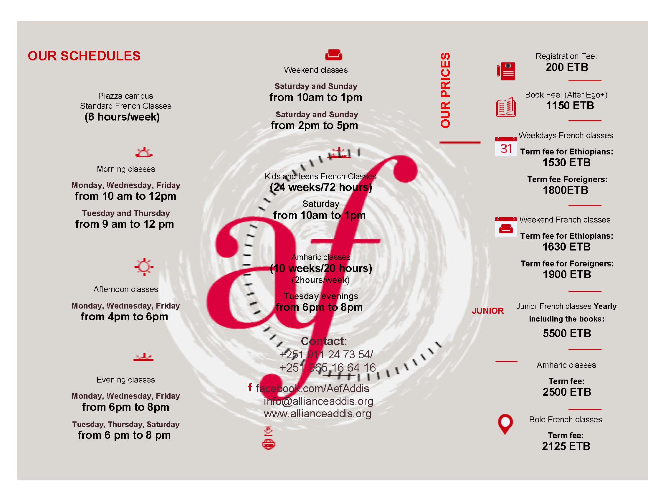 af-Brochure-2021-Schedule